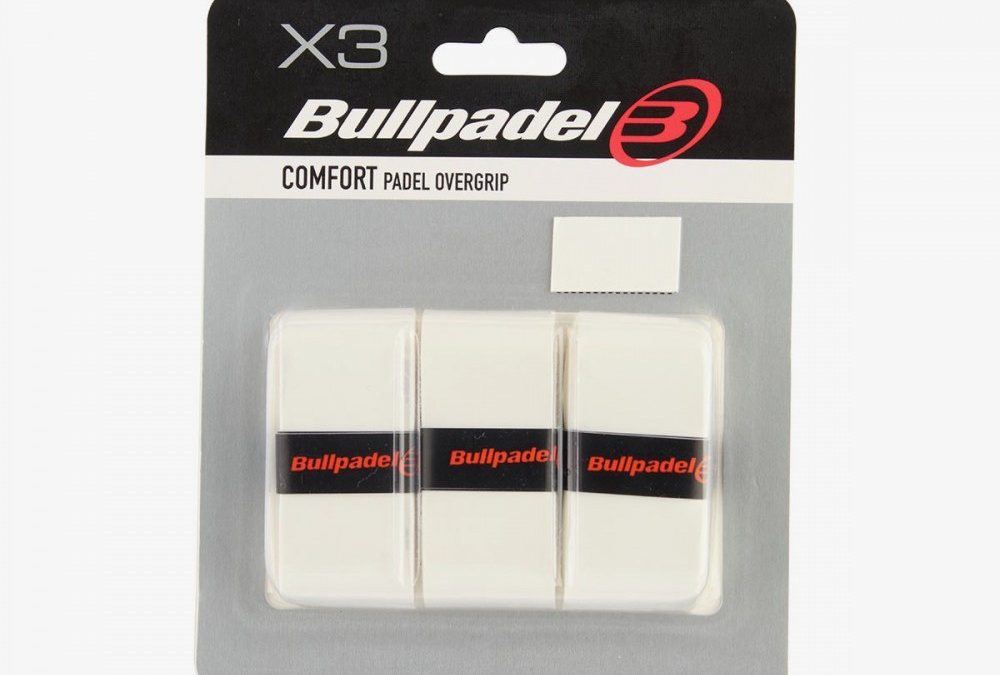 Overgrip Bullpadel GB-1201 Noir - Lot De 3 - Excellente Adhérence Et Absorption